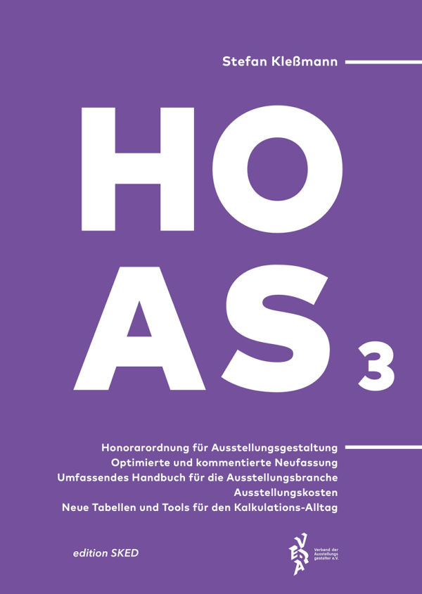 HOAS 3 - Honorarordnung für Ausstellungsgestaltung
